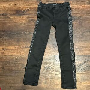 Tractor Size 10 Girls Black Pants